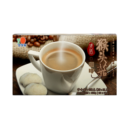 DXN LION'S MANE COFFEE kawa 3w1 z soplówką jeżowatą